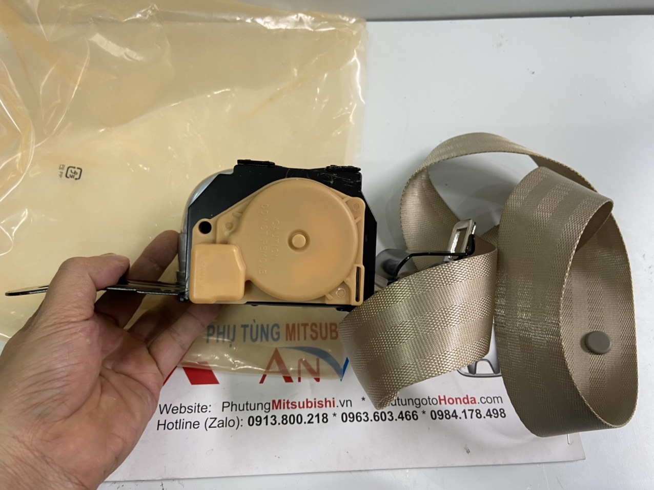 Dây đai an toàn ghế trước bên phụ xe Honda CIVIC 2006-2011